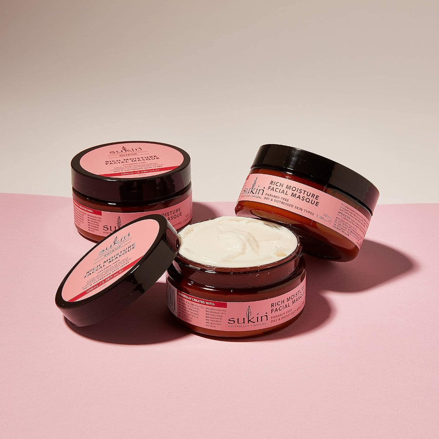 Sukin Rosehip Rich Moisture Facial Masque - 100ml