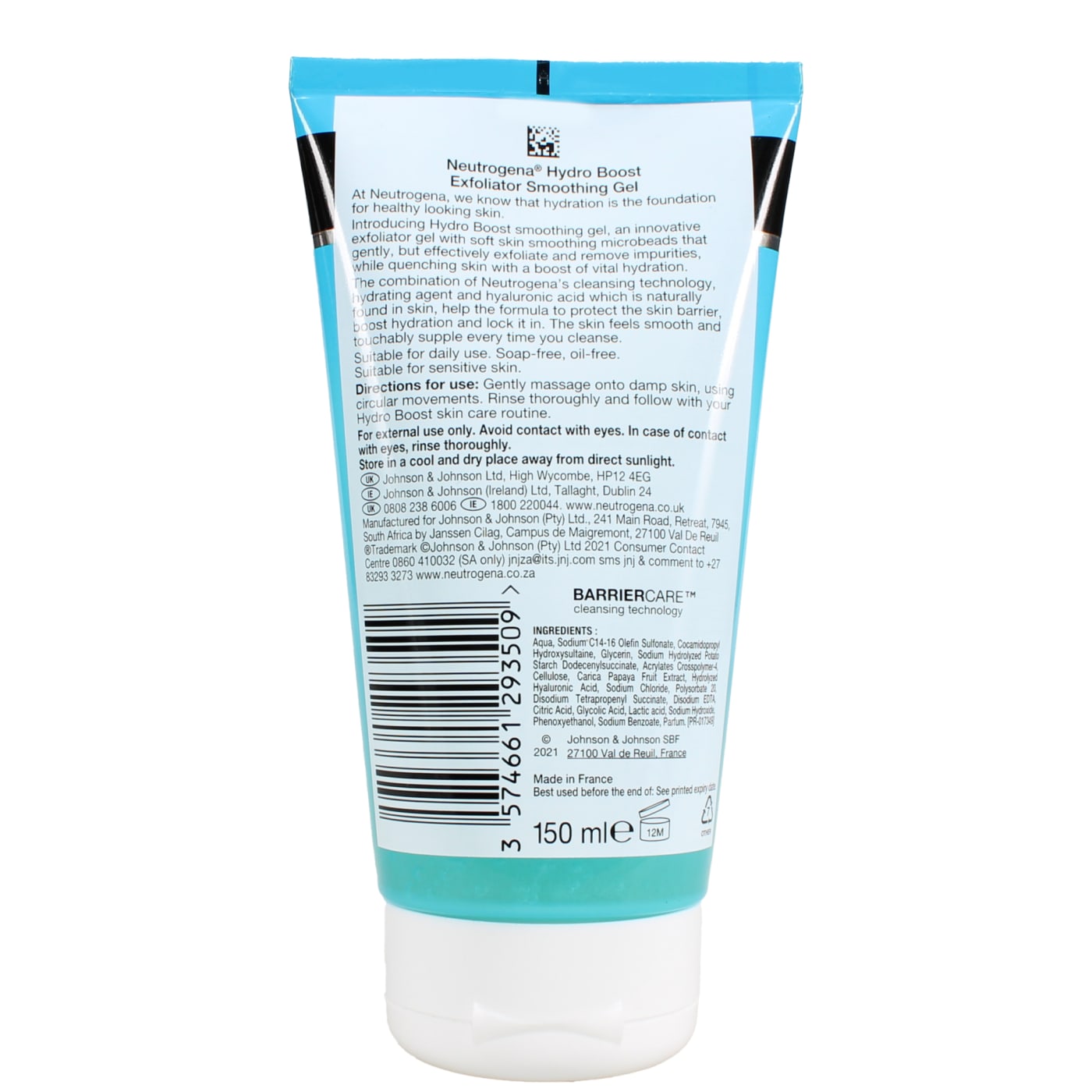 NEUTROGENA HYDRO 150ML EXFOLIATOR GEL