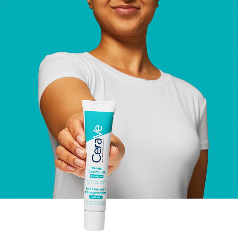 CeraVe Blemish Control Gel Moisturiser with 2% Salicylic Acid & Niacinamide for Blemish-Prone Skin 40ml