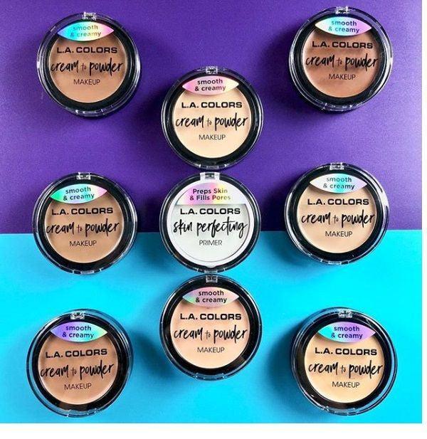 L.A. Colors - Cream To Powder Foundation 0.18oz - Iconic and class