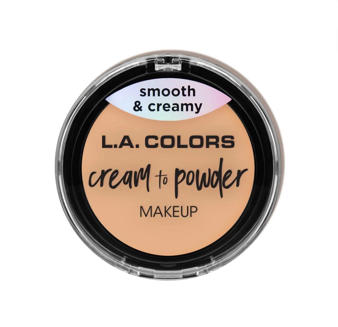 L.A. Colors - Cream To Powder Foundation 0.18oz - Iconic and class