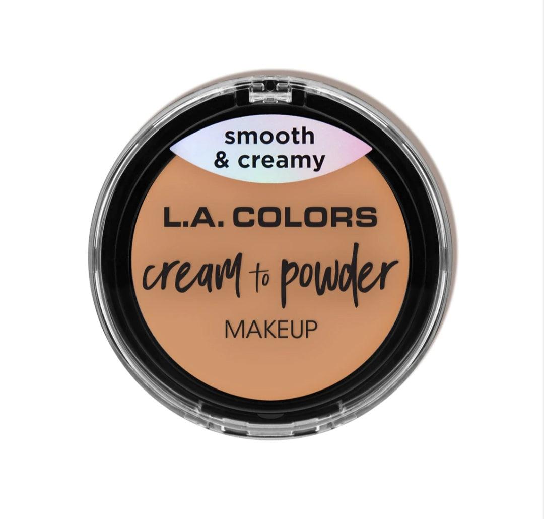 L.A. Colors - Cream To Powder Foundation 0.18oz - Iconic and class