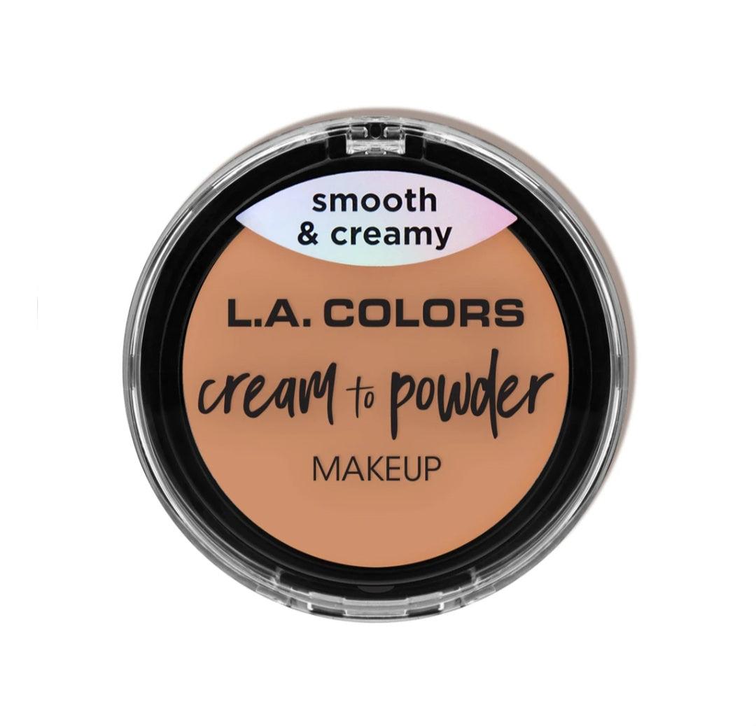 L.A. Colors - Cream To Powder Foundation 0.18oz - Iconic and class