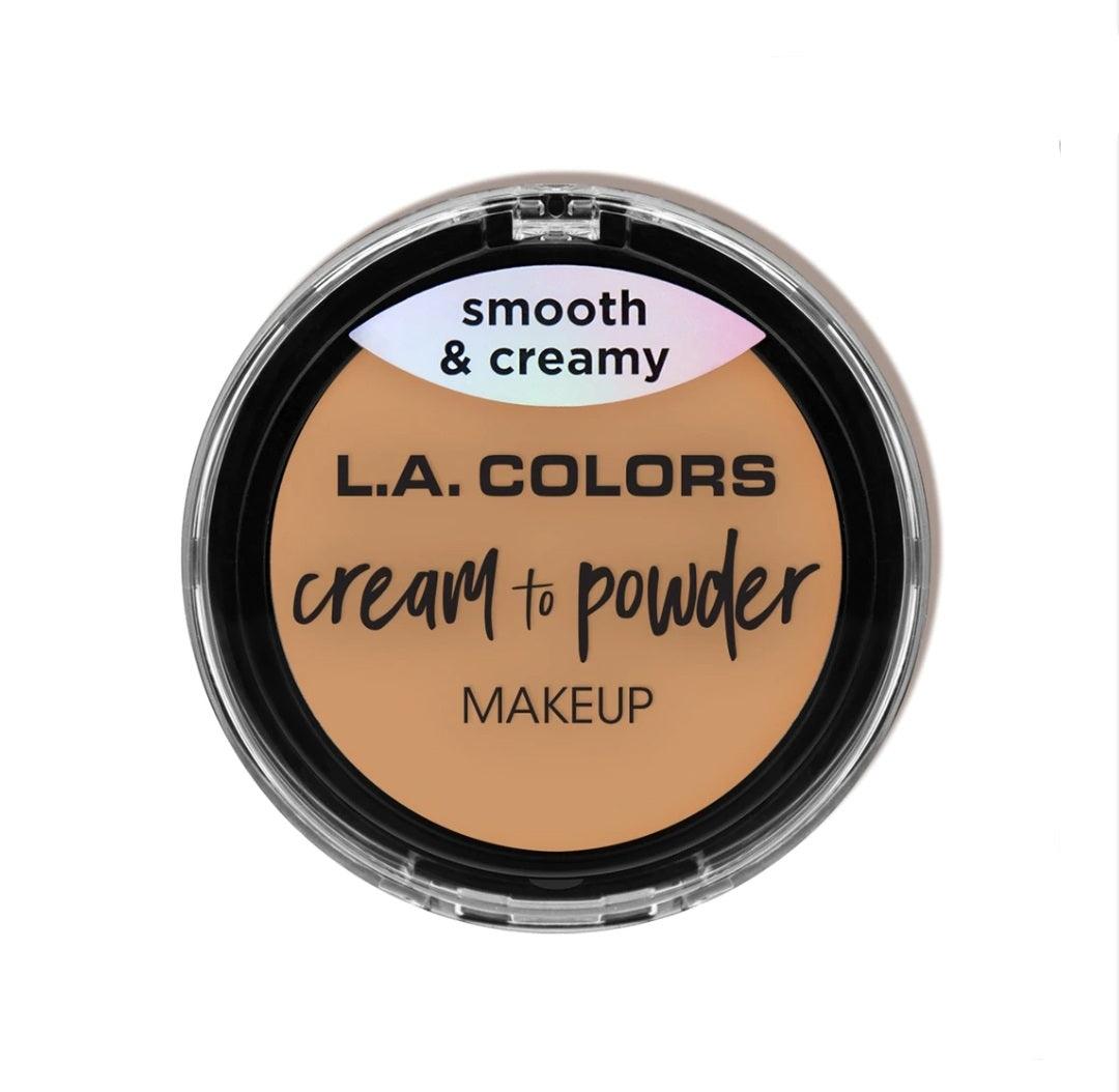 L.A. Colors - Cream To Powder Foundation 0.18oz - Iconic and class