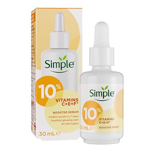 Simple Booster Serum 10% Vitamin C+E+F 30 ML - Iconic and class