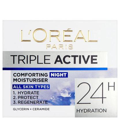 L'OREAL TRIPLE ACTIVE 50ML NIGHT CREAM