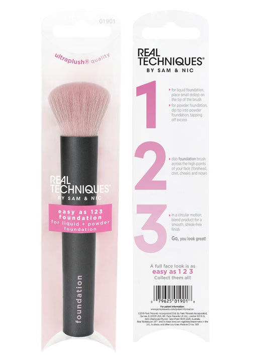 REAL TECHNIQUES EASY FOUNDATION BRUSH