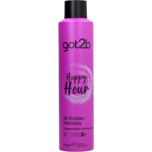 SCHWARZKOPF GOT2B 300ML 24H HAIR SPRAY HAPPY HOUR