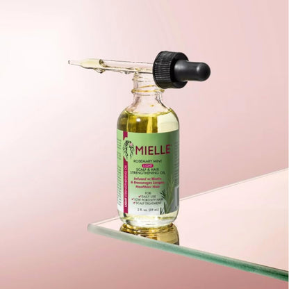 Mielle Rosemary Mint Light Scalp & Hair Strengthening Oil