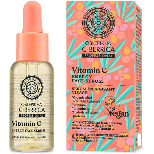 Natura Siberica Vitamin C Energy Face Serum - 30ml