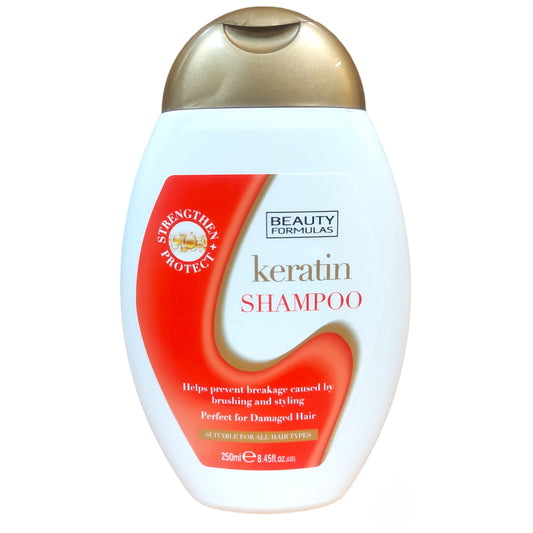 BEAUTY FORMULAS 250ML SHAMPOO KERATIN