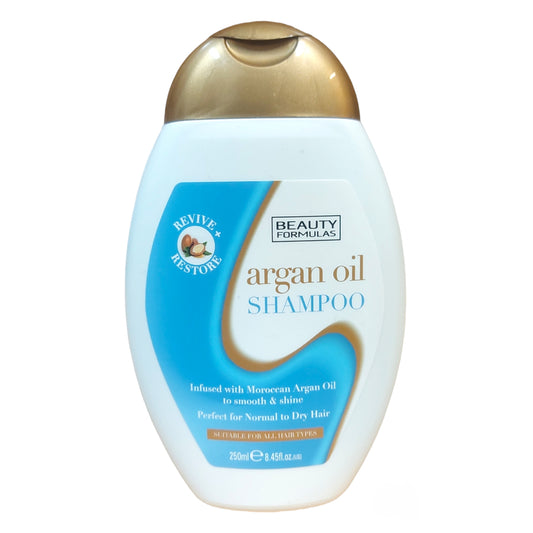 BEAUTY FORMULAS 250ML SHAMPOO ARGAN OIL