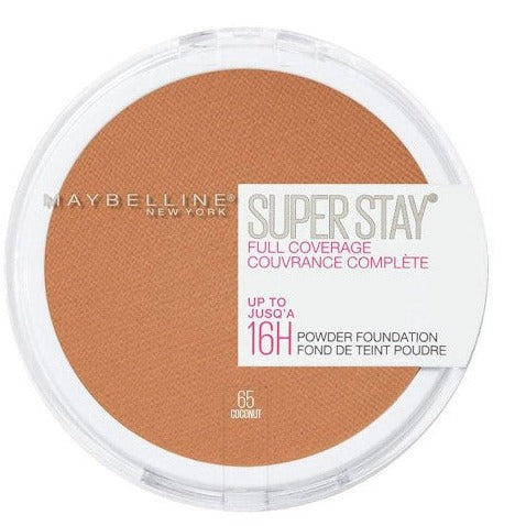 Maybelline Super Stay Full Coverage Powder Foundation Makeup, Matte Finish