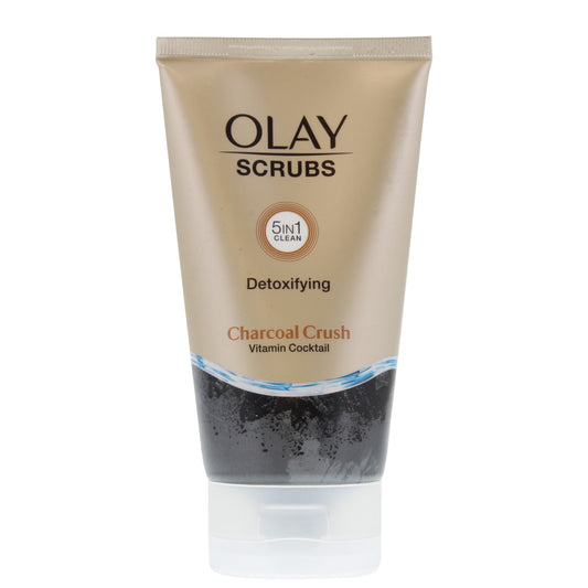 OLAY 150ML SCRUB DETOXIFYING CHAROCAL