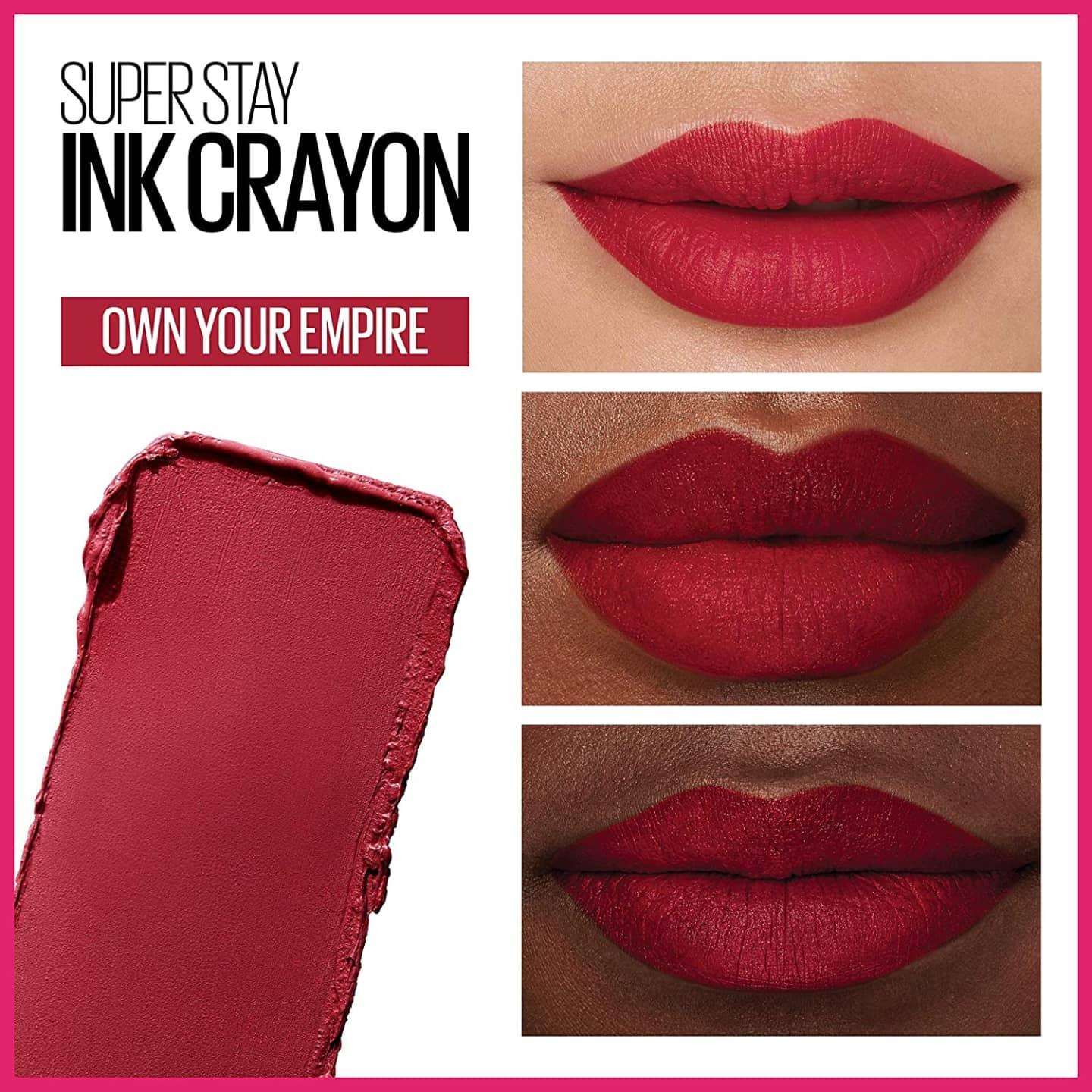 MAYBELLINE SUPER STAY INK CRAYON - Iconic and class