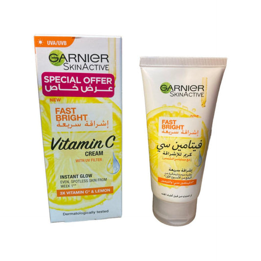 Garnier SkinActive Fast Bright Instant Glow Vitamin C Cream - 50ml