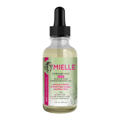 Mielle Rosemary Mint Light Scalp & Hair Strengthening Oil