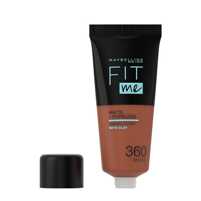 Maybelline Fit Me! Matte + Poreless Liquid Foundation with Clay
