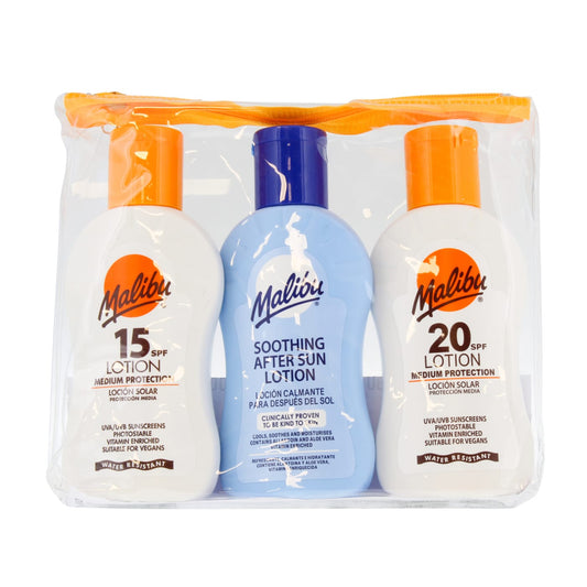 MALIBU 3PK 100ML (SPF15 / SPF20 / AFTER SUN