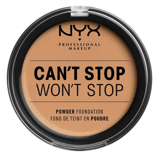 NYX Professional Can't Stop Won't Stop Powder Foundation - SOFT BEIGE