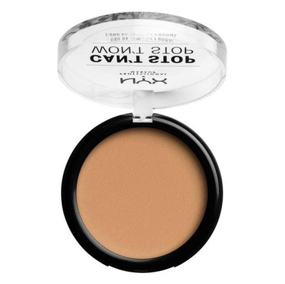 NYX Professional Can't Stop Won't Stop Powder Foundation - SOFT BEIGE