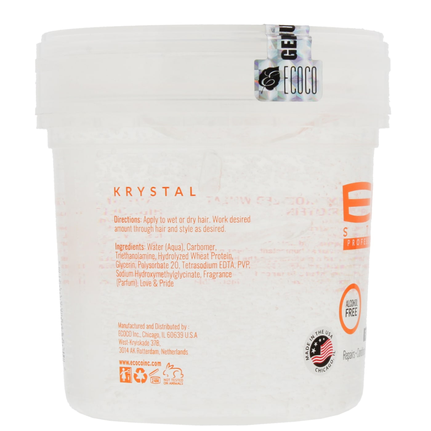 ECOSTYLER 473ML KRYSTAL STYLE GEL