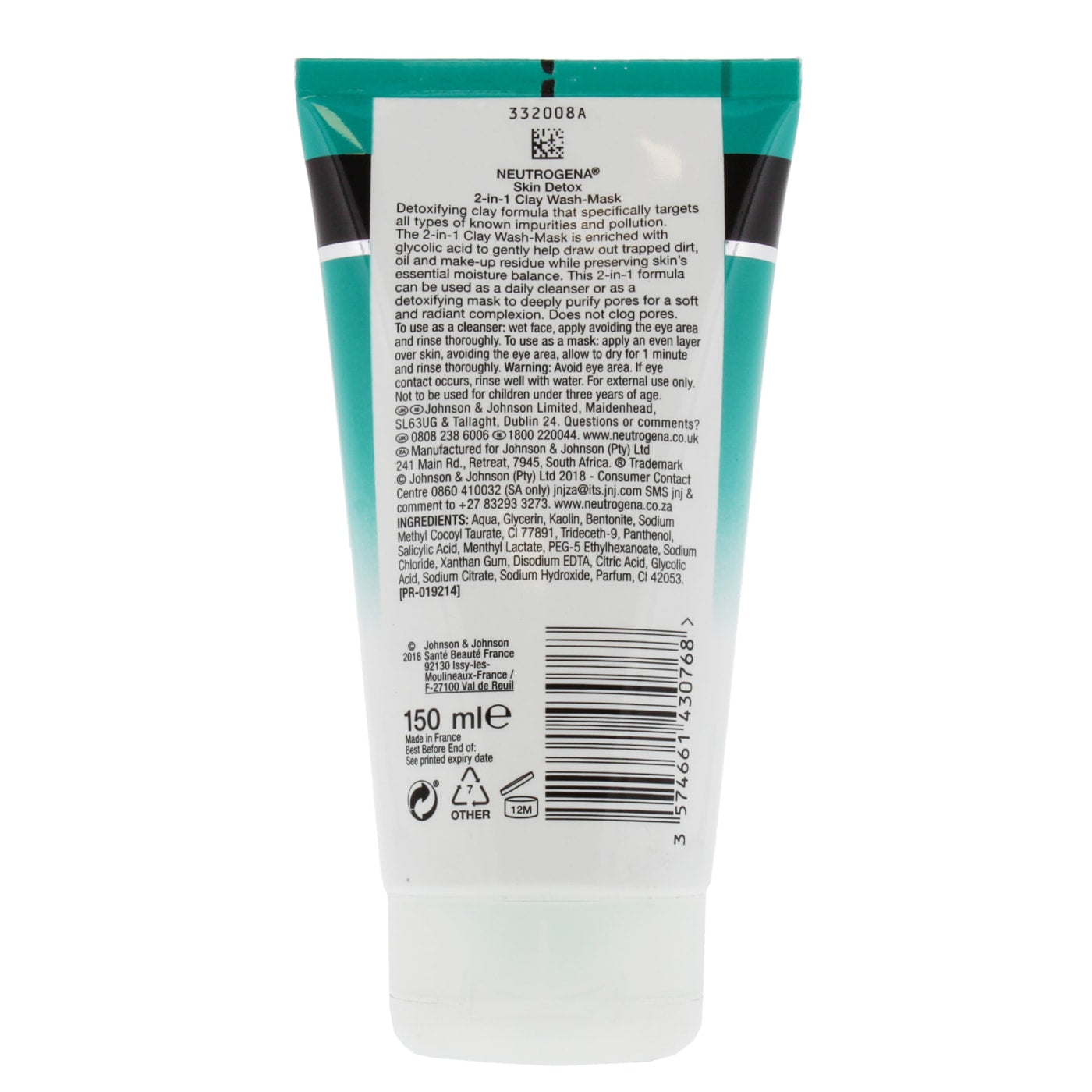 NEUTROGENA 150ML SKIN DETOX MASK