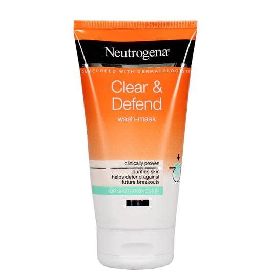 NEUTROGENA CLEAR & DEFEND 150ML WASH /MASK