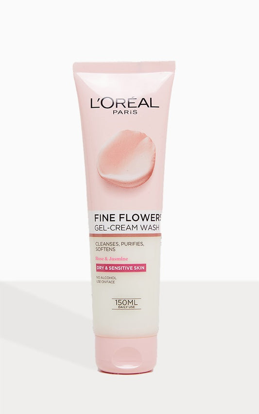 L'OREAL FINE FLOWERS 150ML CLEANSING WASH