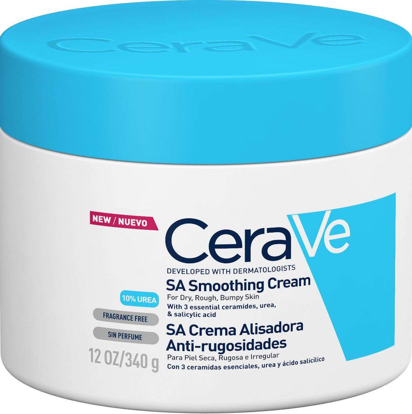 CeraVe SA Smoothing Cream with Salicylic Acid 340g - Iconic and class