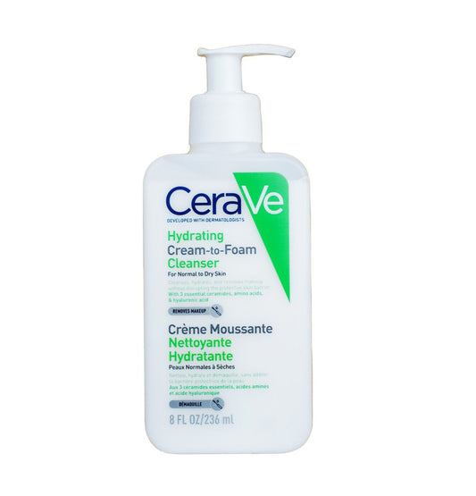 CeraVe Hydrating Cream to Foam Cleanser 236ml