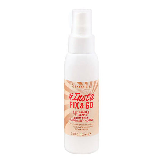 RIMMEL LONDON INSTA FIX & GO 2 IN 1 PRIMER & SETTING SPRAY