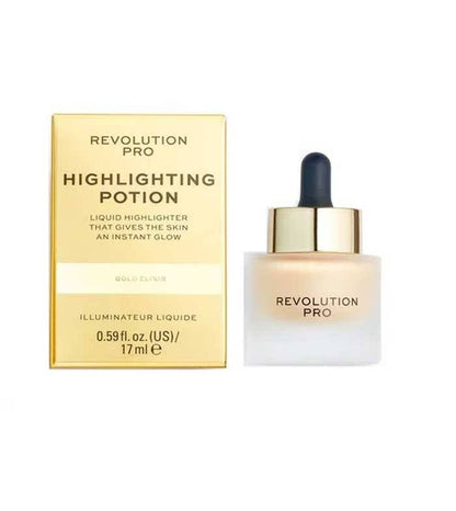 Revolution Pro Highlighting Potion Liquid Highlighter Gold Elixir