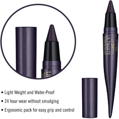 Rimmel Ultimate Kohl Kajal Waterproof Eyeliner - Iconic and class