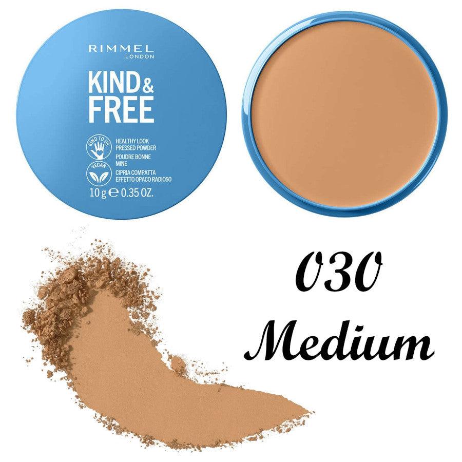 Rimmel Kind & Free Healthy Look Pressed Powder - 10g - Iconic and class