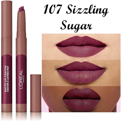 L'oreal Infallible Very Matte Lip Crayon - Iconic and class