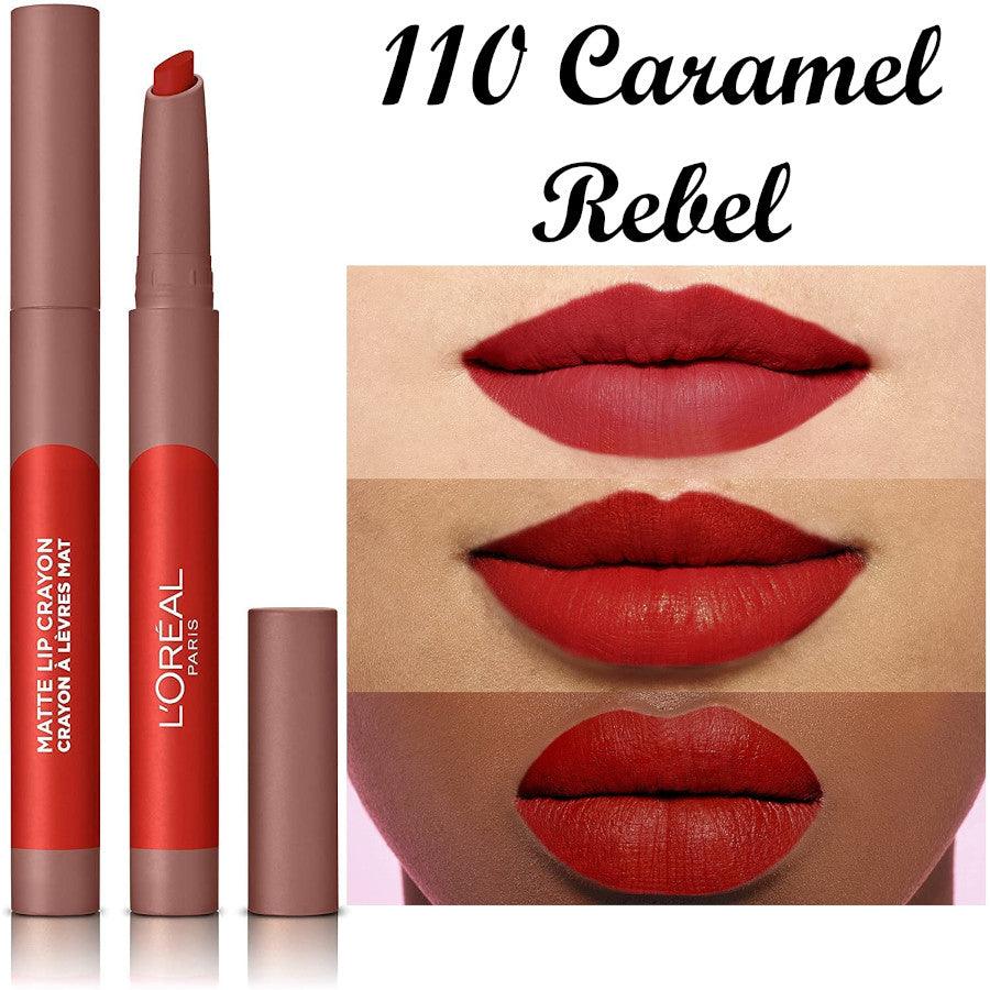 L'oreal Infallible Very Matte Lip Crayon - Iconic and class