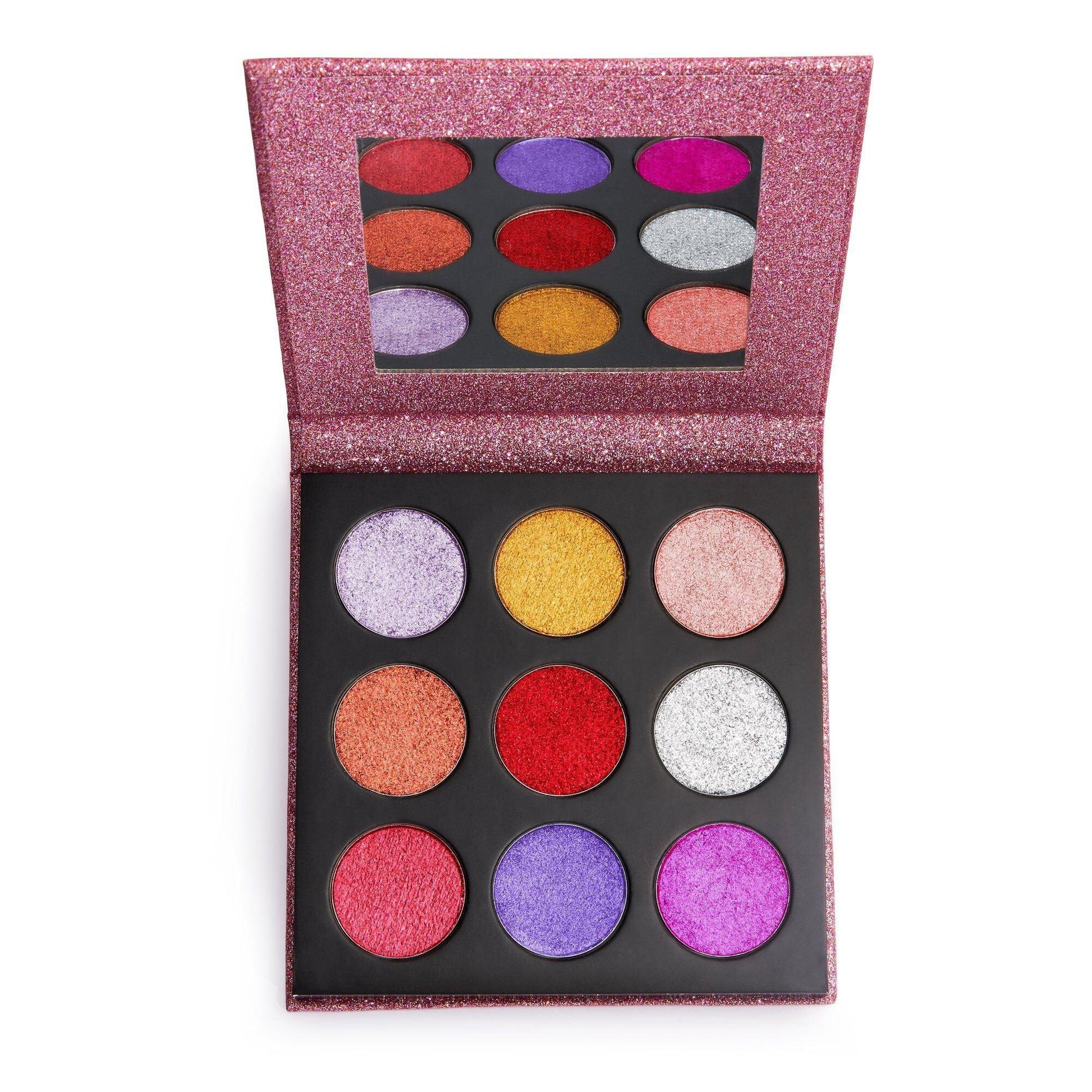 Revolution Pressed Glitter Palette Diva - Iconic and class