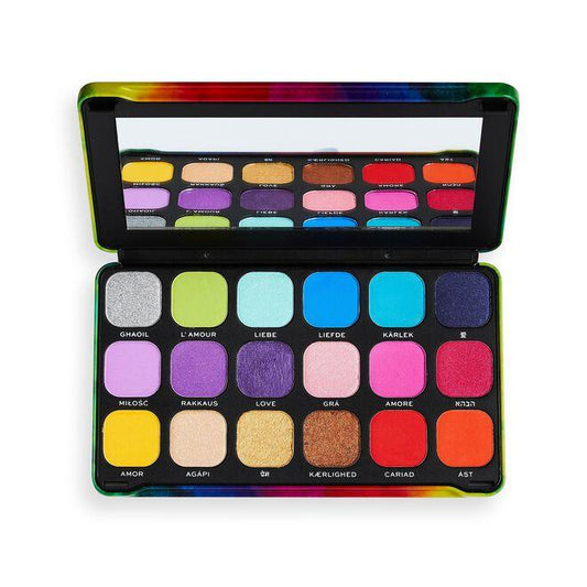 Makeup Revolution Forever Flawless Pride We Are Love Eyeshadow Palette - Iconic and class