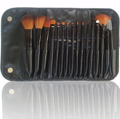 LyDia Black Makeup Brush Set with Case - Iconic and class