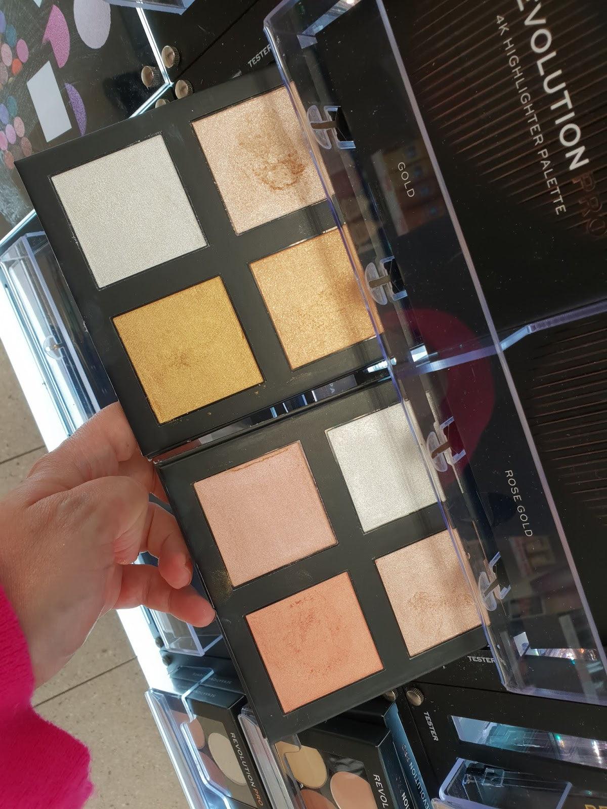 Revolution London 4k Highlighter Palette - Iconic and class