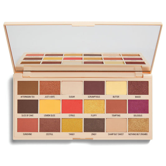 Revolution Lemon Drizzle 18 Chocolate Eyeshadow Palette - Iconic and class