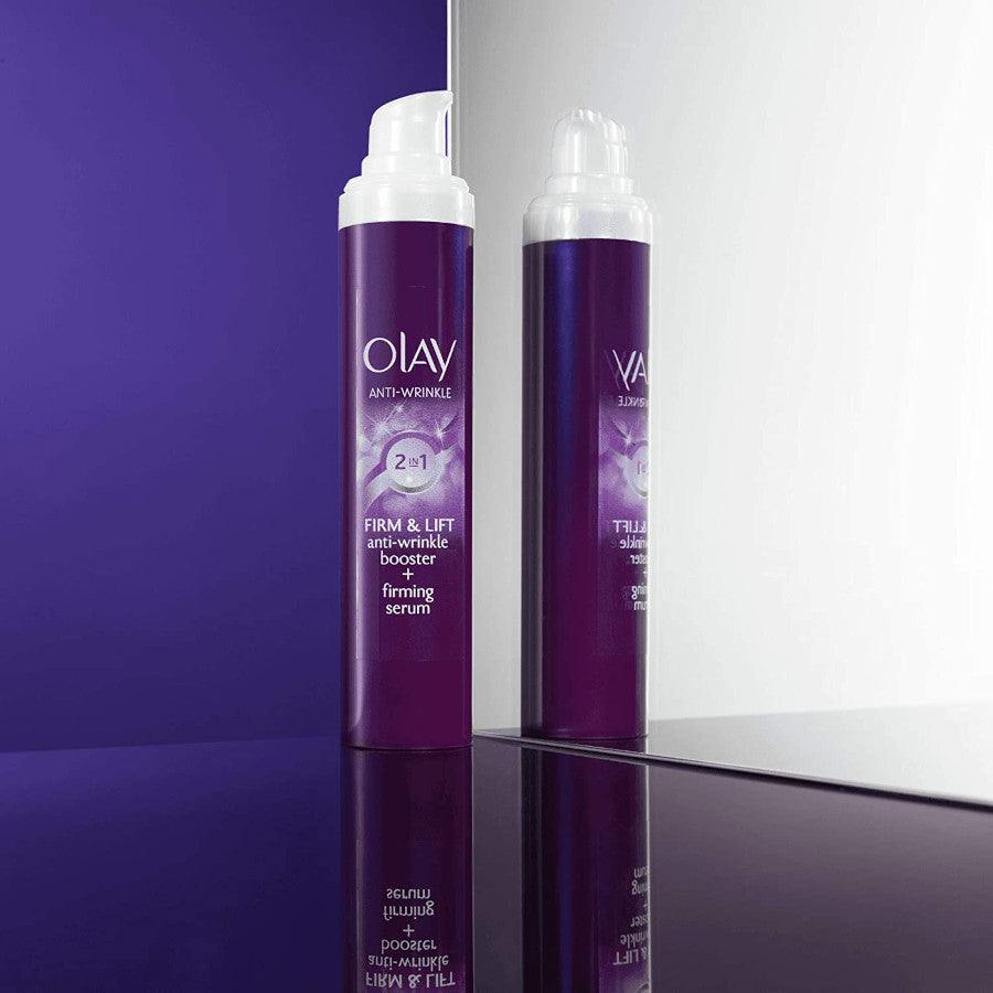 Olay Anti-Wrinkle 2in1 Firm & Lift Booster & Firming Serum - 50ml - Iconic and class