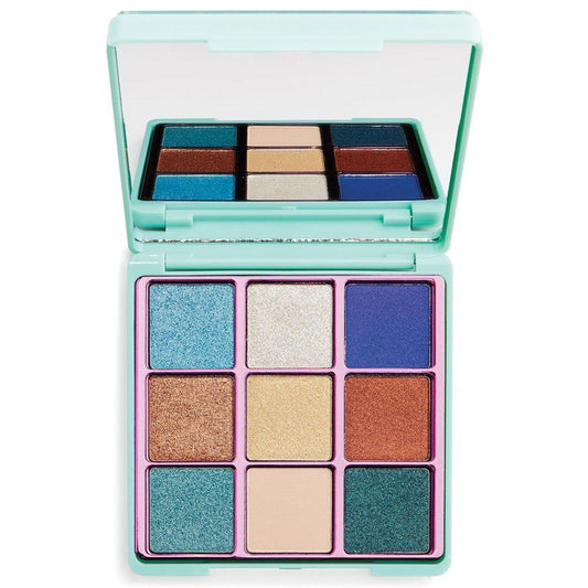 Revolution Eyeshadow Palette I Heart Starry Eyed Glitter - Iconic and class