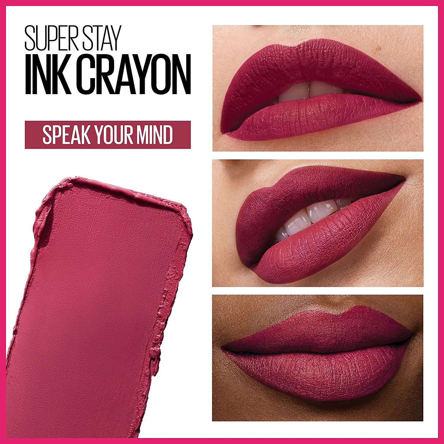 MAYBELLINE SUPER STAY INK CRAYON - Iconic and class