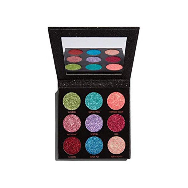 Makeup Revolution Pressed Glitter Palette Abracadabra - Iconic and class