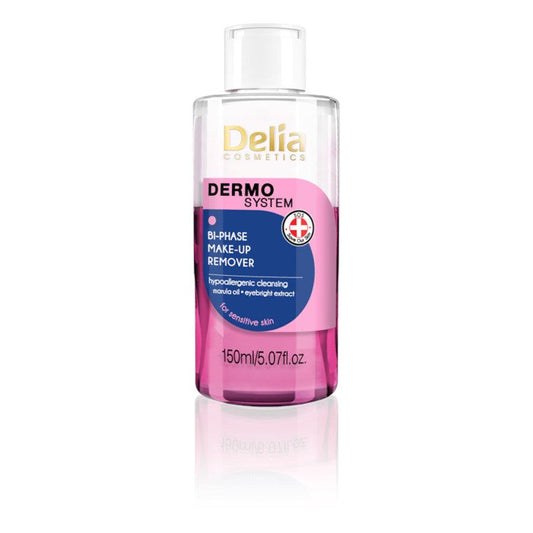 Delia Dermo System Hypoallergenic Cleansing Bi-Phase Make-Up Remover - 150ml - Iconic and class