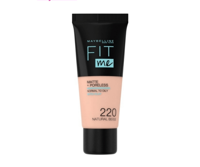 Maybelline Fit Me Foundation (TUBE), Matte + Poreless - Iconic and class