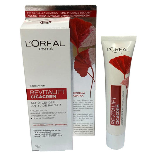 L'Oreal Revitalift Cicacrem Anti-Winkle + Extra-Recovery Cream - 40ml NON-ENGLISH - Iconic and class