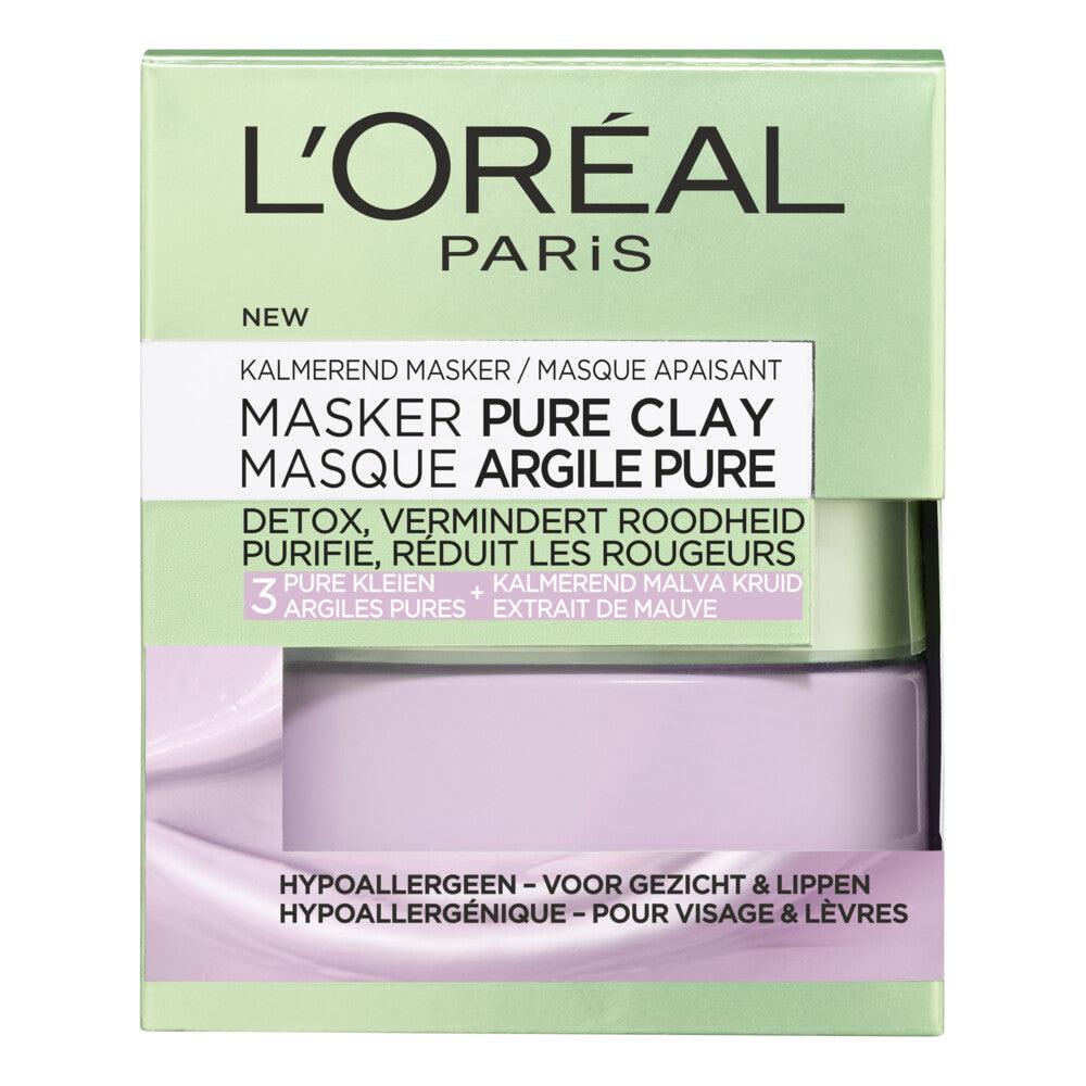 L'oreal Pure Clay Mask Anti-Redness (FR,NL) - Iconic and class